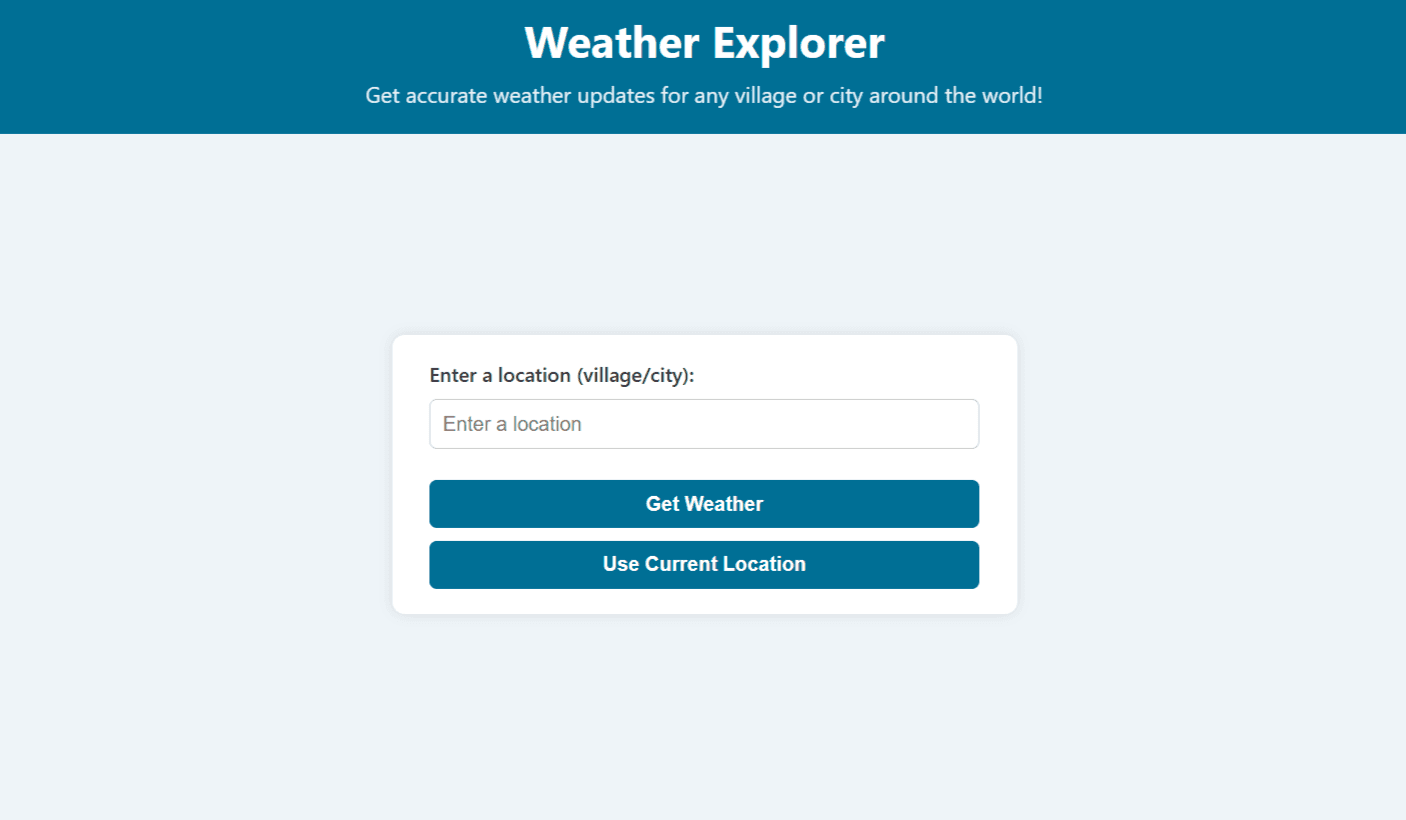 Weather App